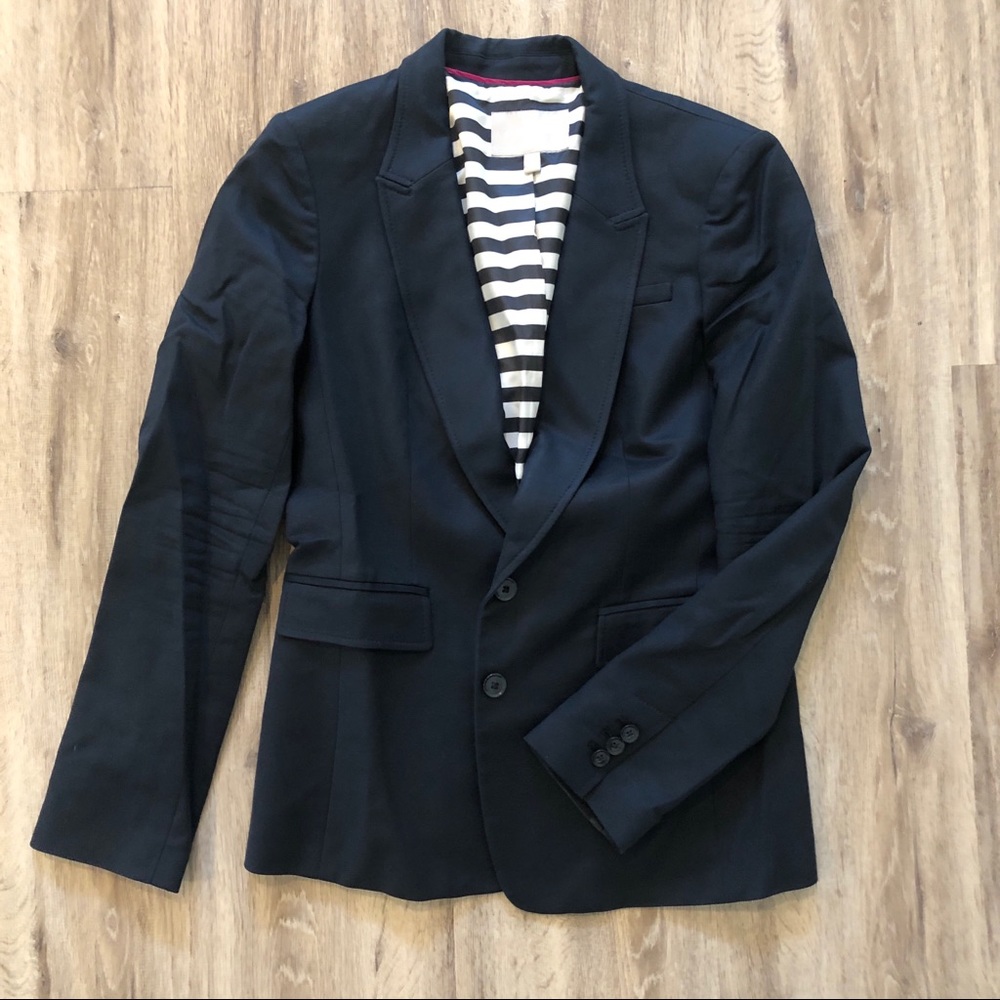Banana Republic Classic Blazer w Striped Lining XL